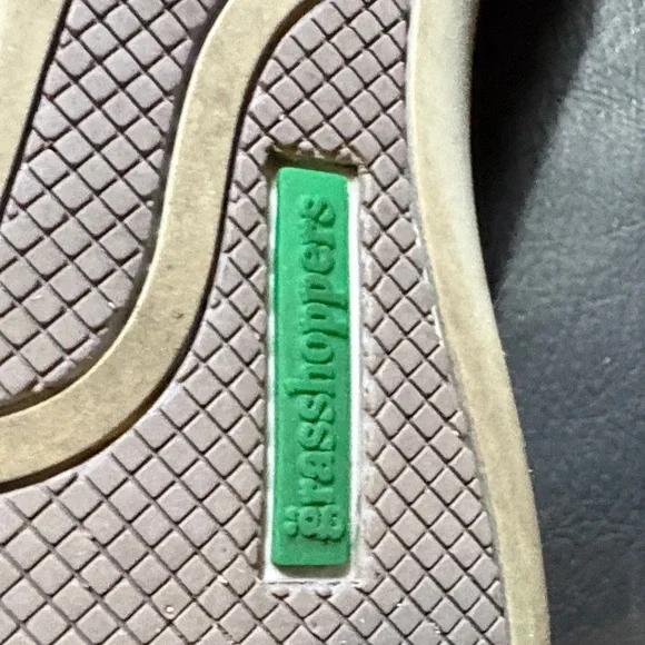 Grasshoppers Silver Glitter Slip-On Flats - Picture 8 of 9